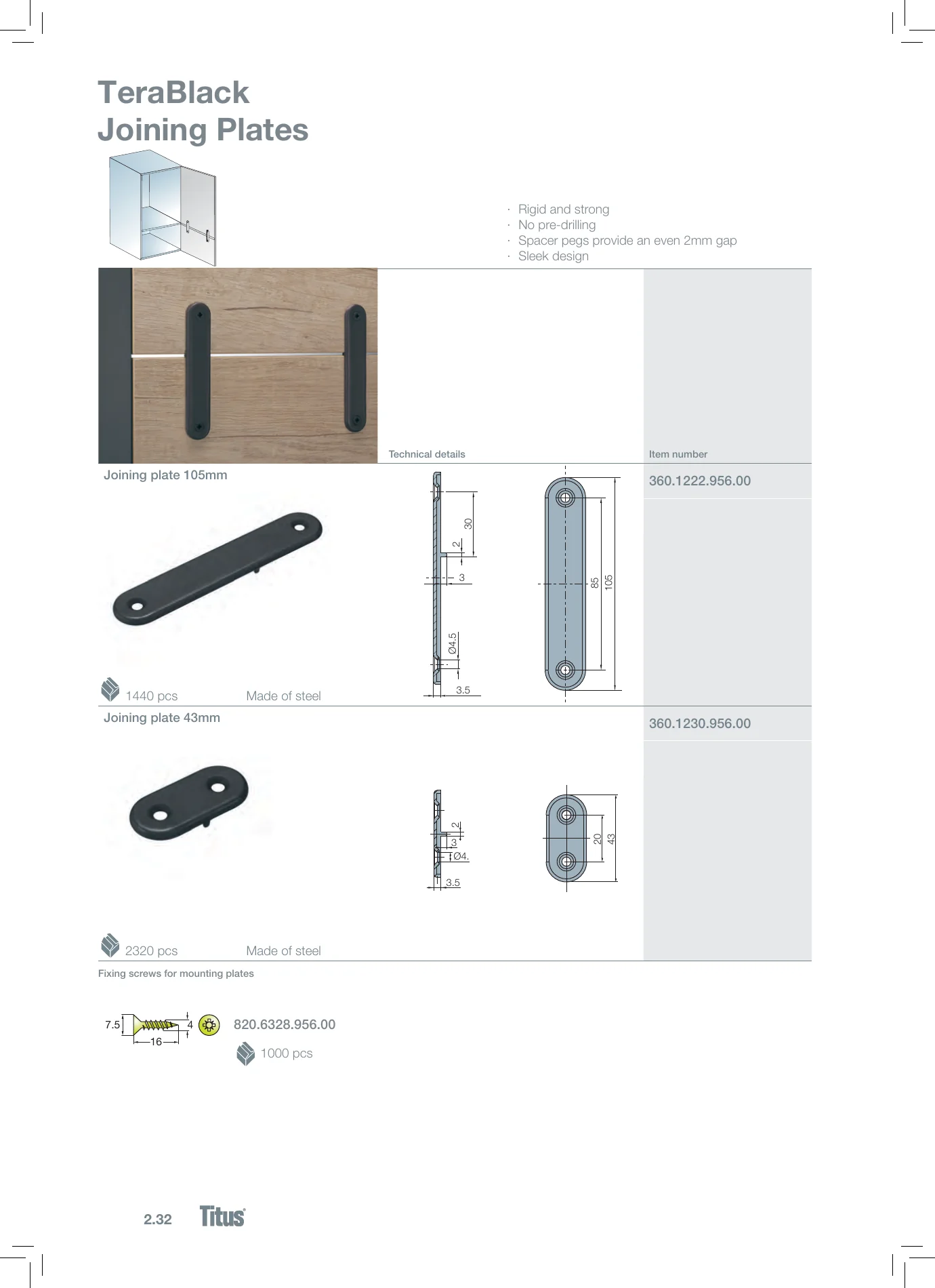 Complete Technical Catalogue, page 152, including product code 360.1230.956.00. Open the page for the text transcript.
