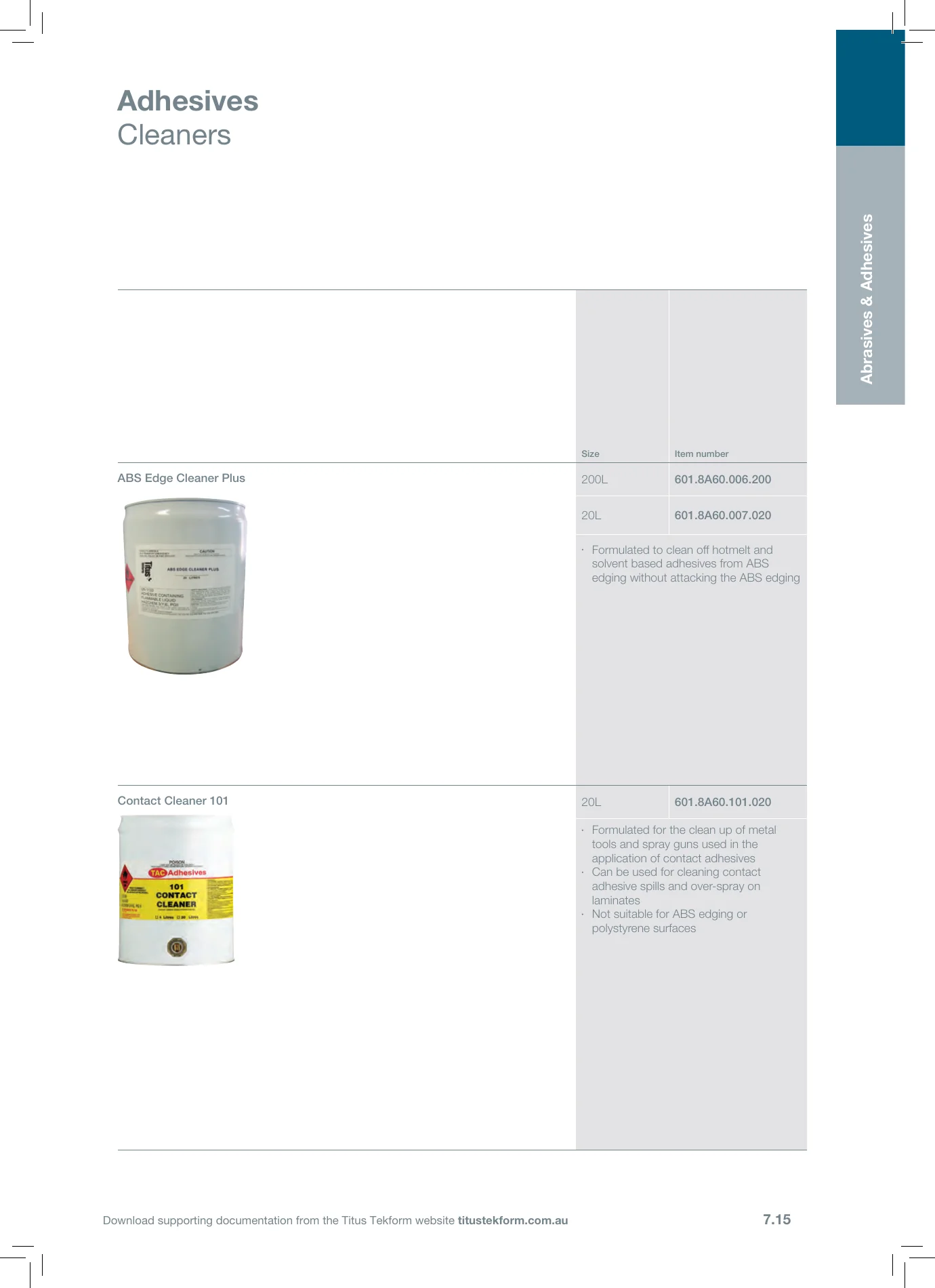 Complete Technical Catalogue, page 411, including product code 601.8A60.101.020. Open the page for the text transcript.