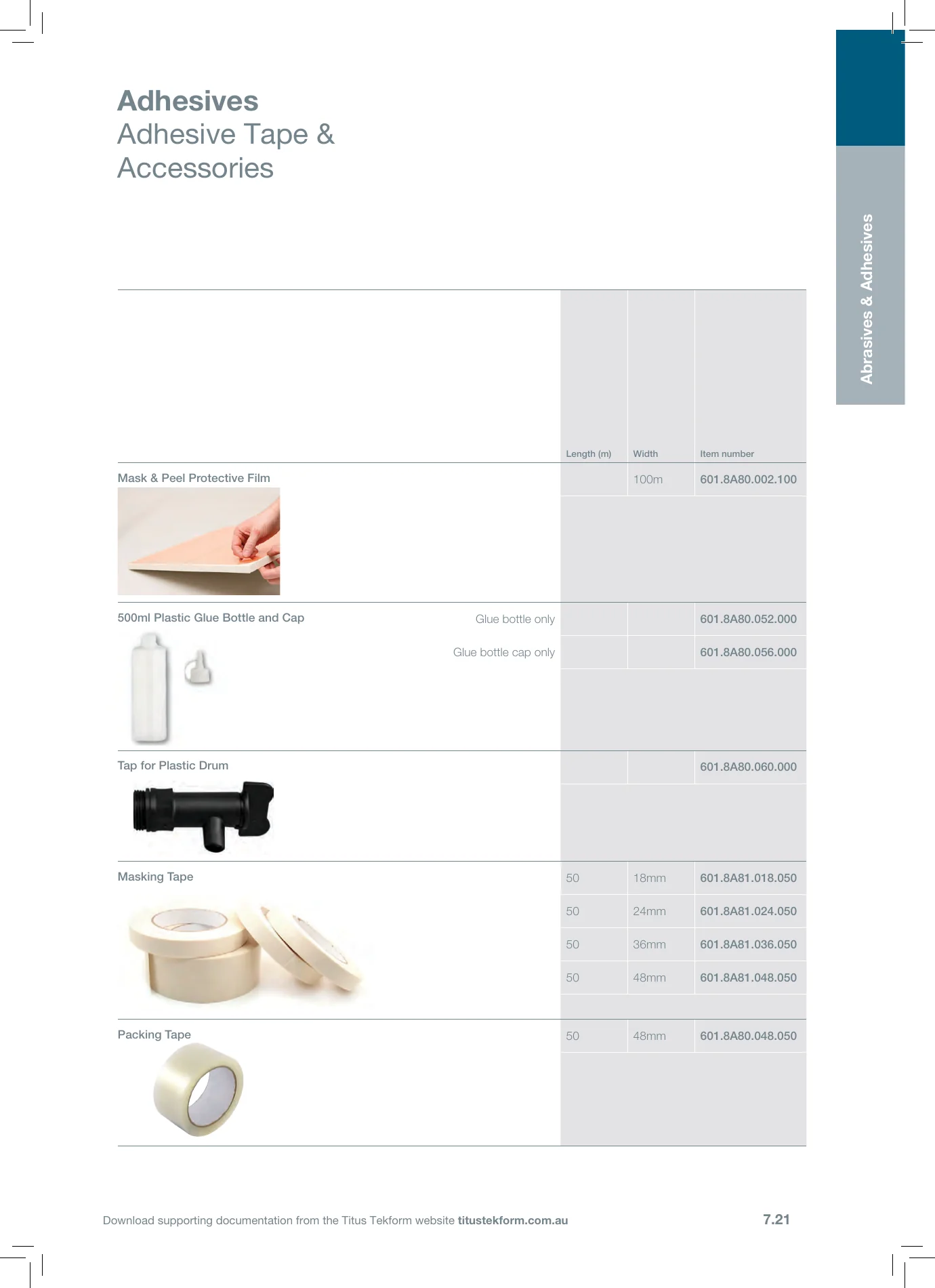 Complete Technical Catalogue, page 417, including product code 601.8A80.048.050. Open the page for the text transcript.