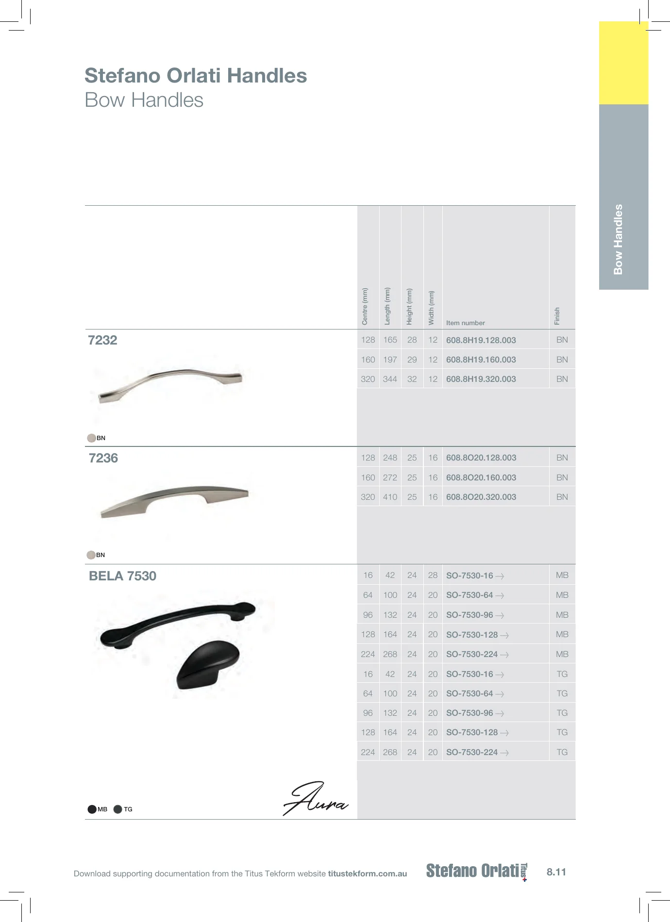 Complete Technical Catalogue, page 429, including product code 608.8H19.128.003. Open the page for the text transcript.