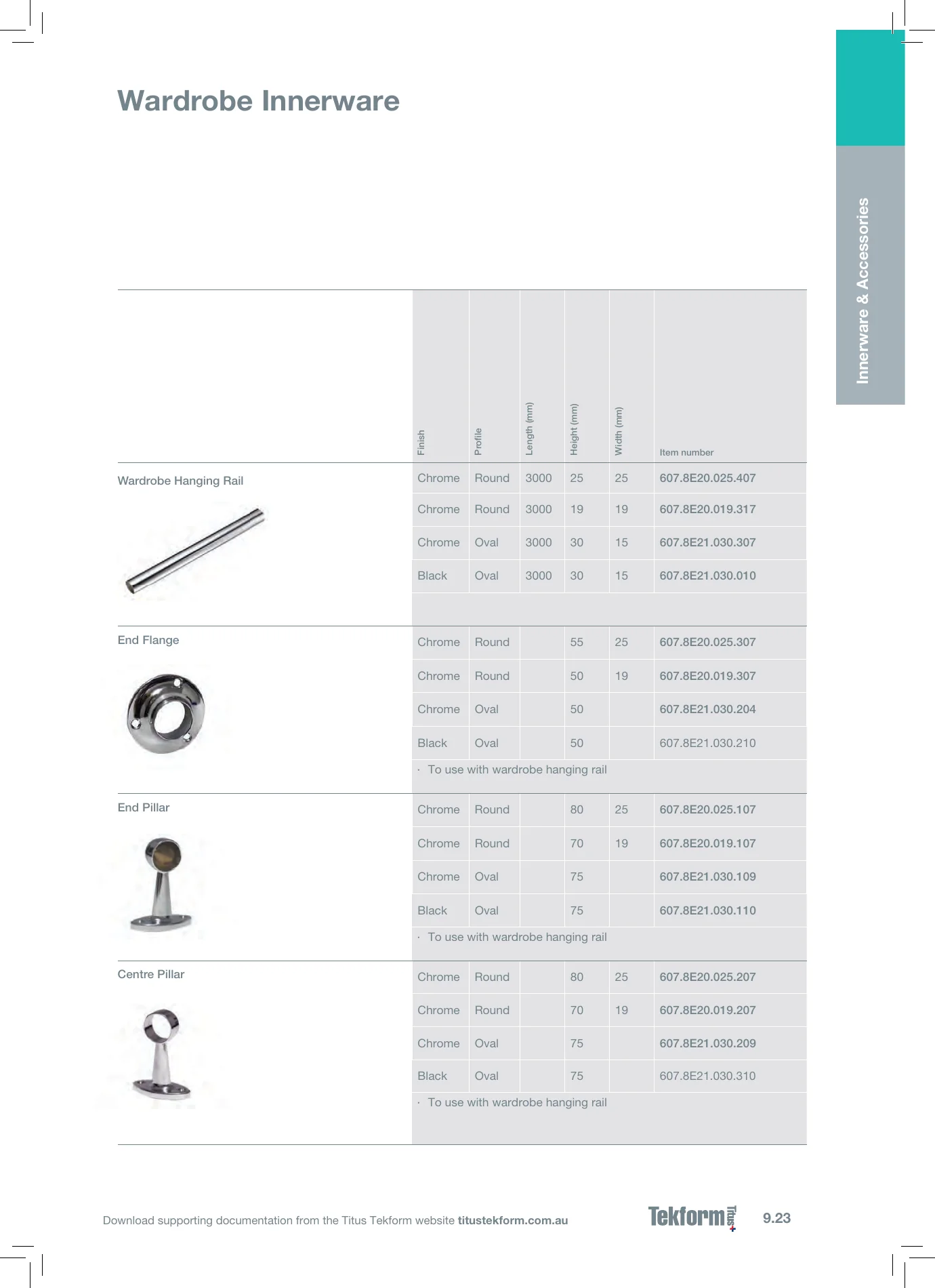 Complete Technical Catalogue, page 495, including product code 607.8E21.030.204. Open the page for the text transcript.