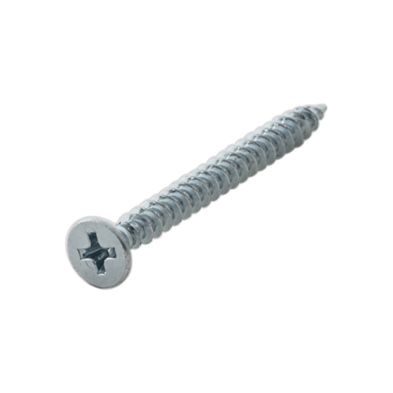 WoodFast Countersunk Reinforced Philips Head Screws — Zinc-plated