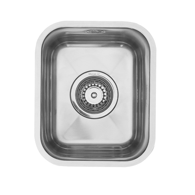 Ergonomic Christchurch Half Bowl 9L — Stainless Steel