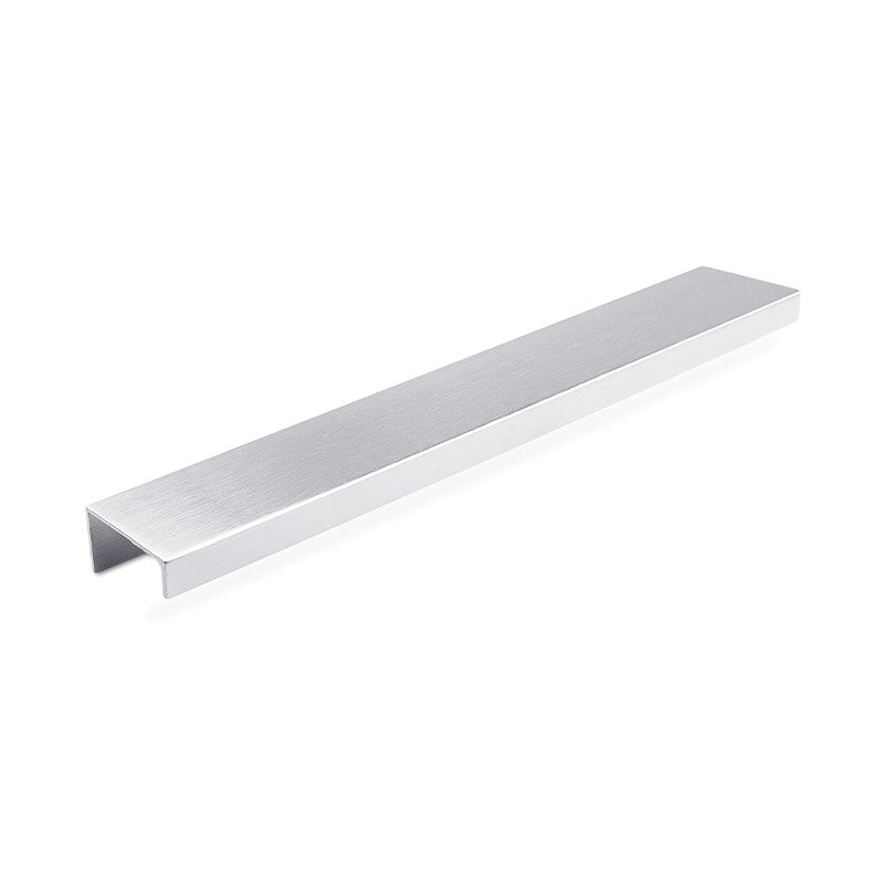 Pesaro Pull Profile Handle Aluminium Brushed Satin — Aluminium Brushed Satin