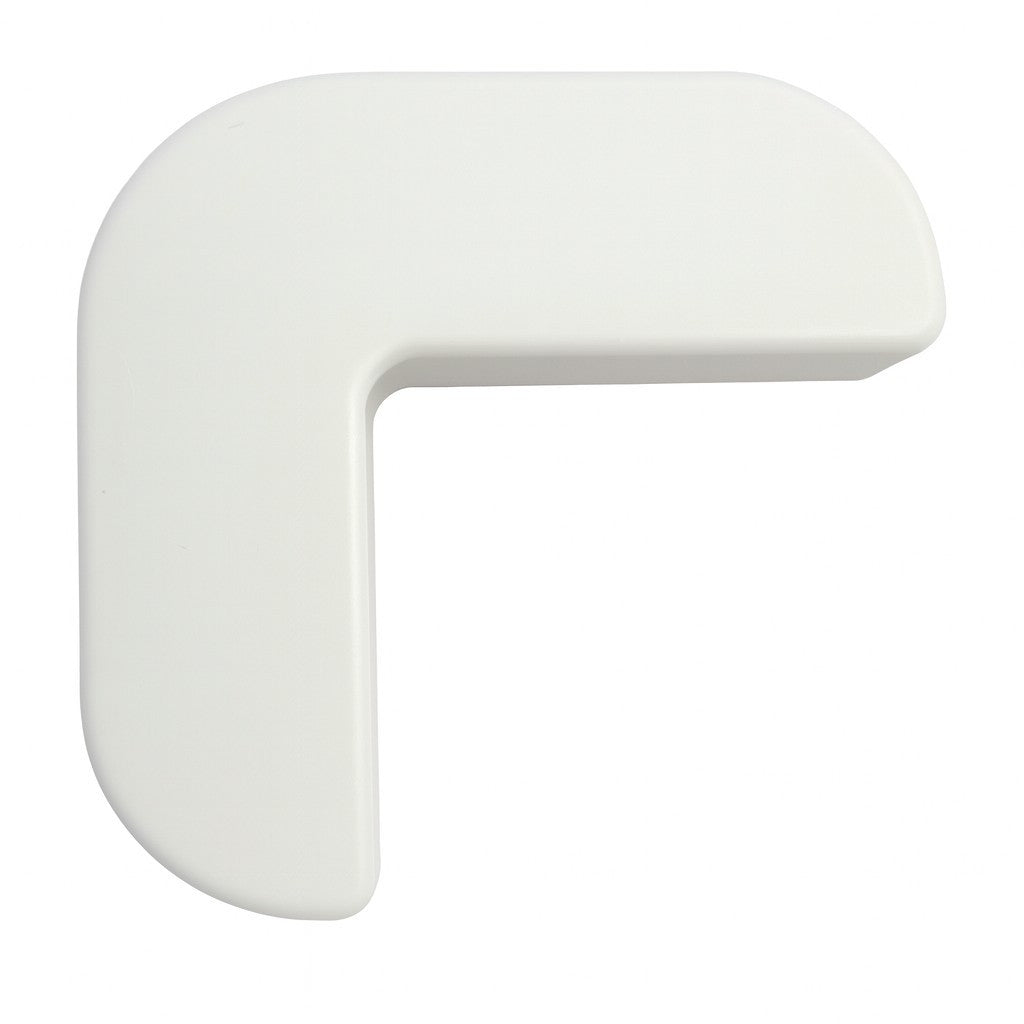 Corner Shelf Bracket — White