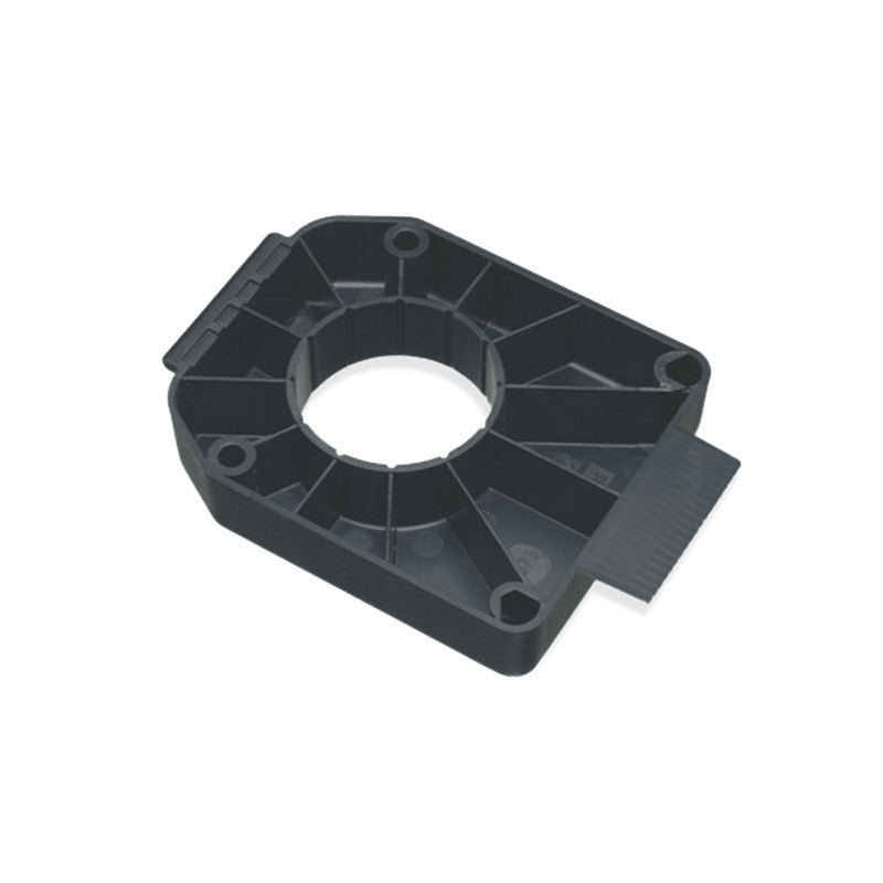 Screw-in Titus Leg Top with Lip — Black