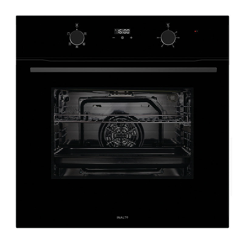 INALTO Premium 60cm 5 Function Oven with Touch Control — Black