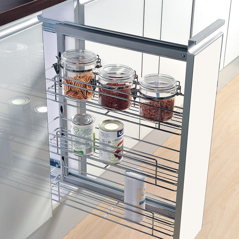 Side Mount Pull-out Utility Unit — Chrome
