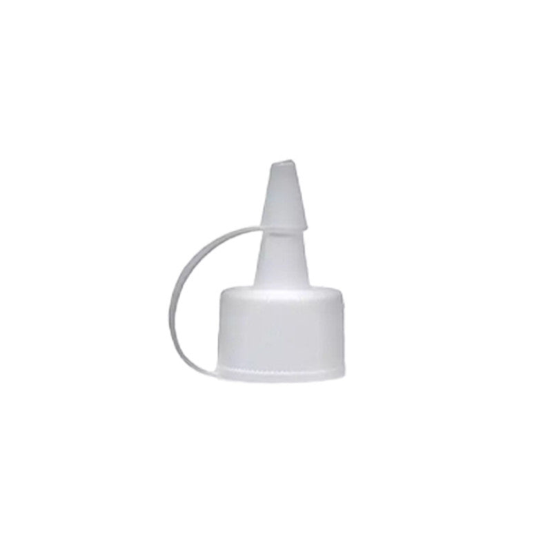 Plastic Glue Bottle Lid — White