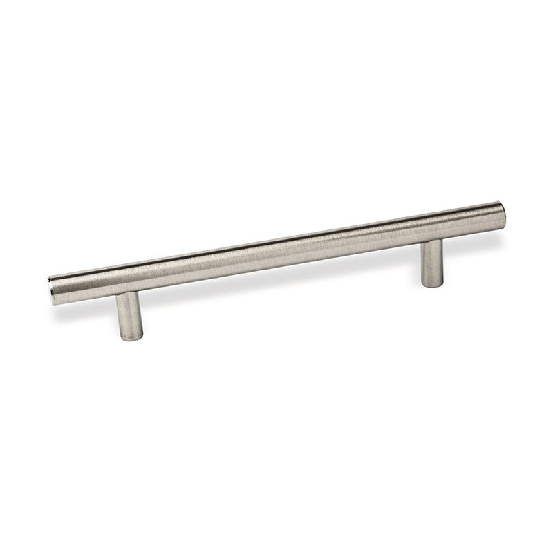 5012 Square Handle Brushed Nickel — Brushed Nickel