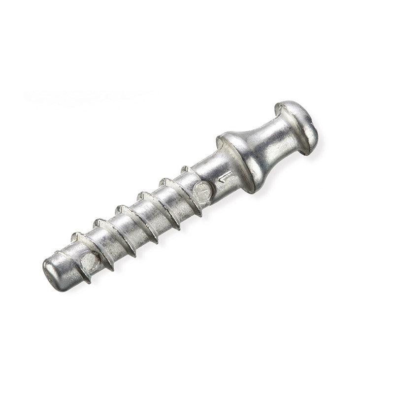 System 3 5 mm Screw Dowel — Zinc-plated