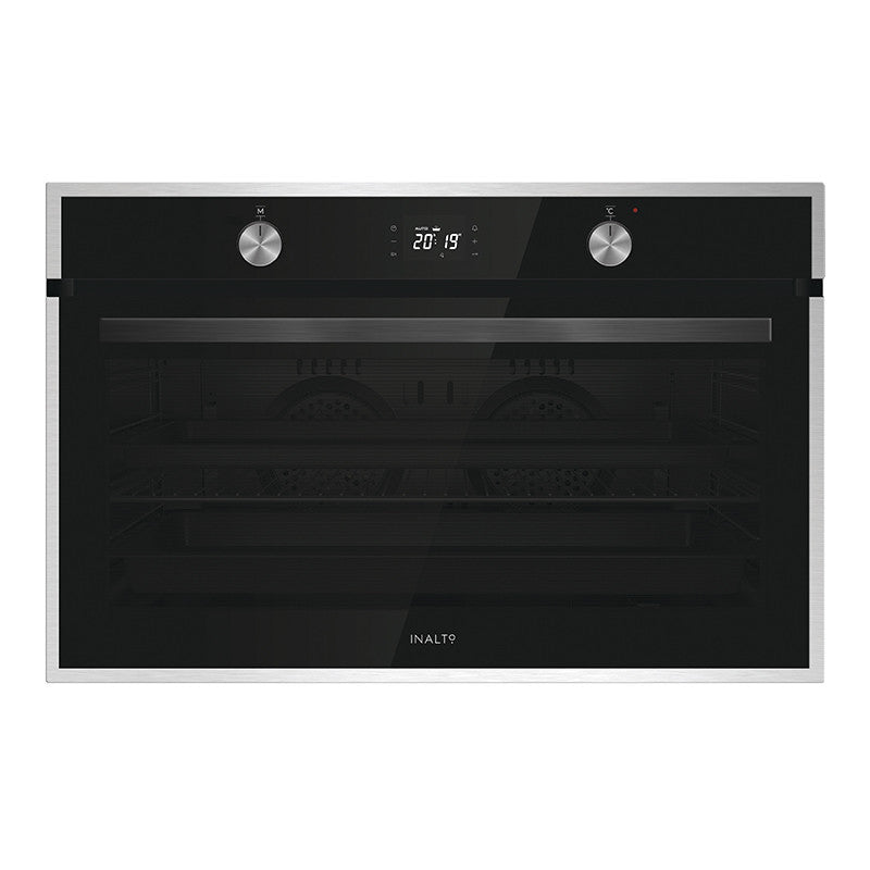 INALTO Premium 90cm 9 Function Oven with Touch Control — Black