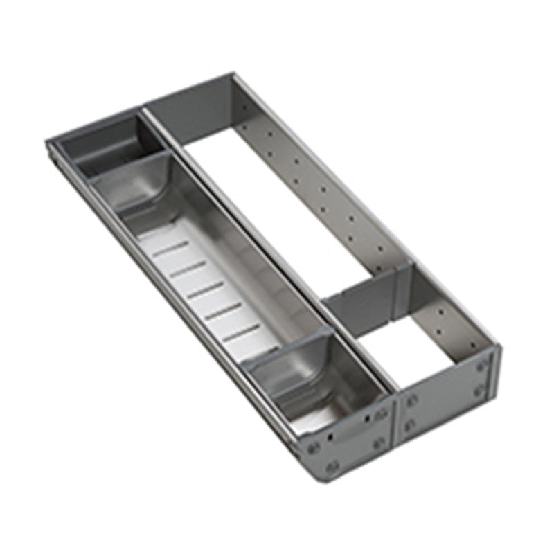Stainless Steel Cutlery Utensil Organiser — Stainless Steel