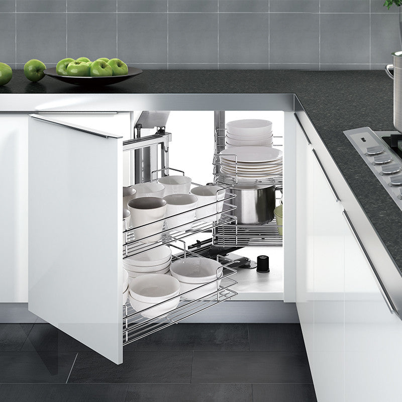 Chrome Magic Corner Unit — Chrome