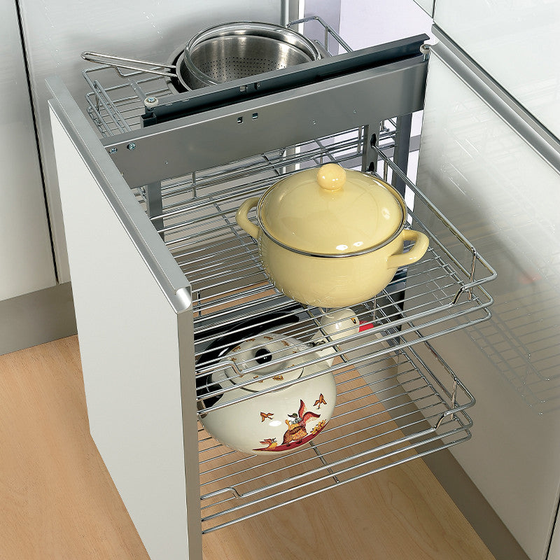 Chrome Full Access Corner Unit — Chrome