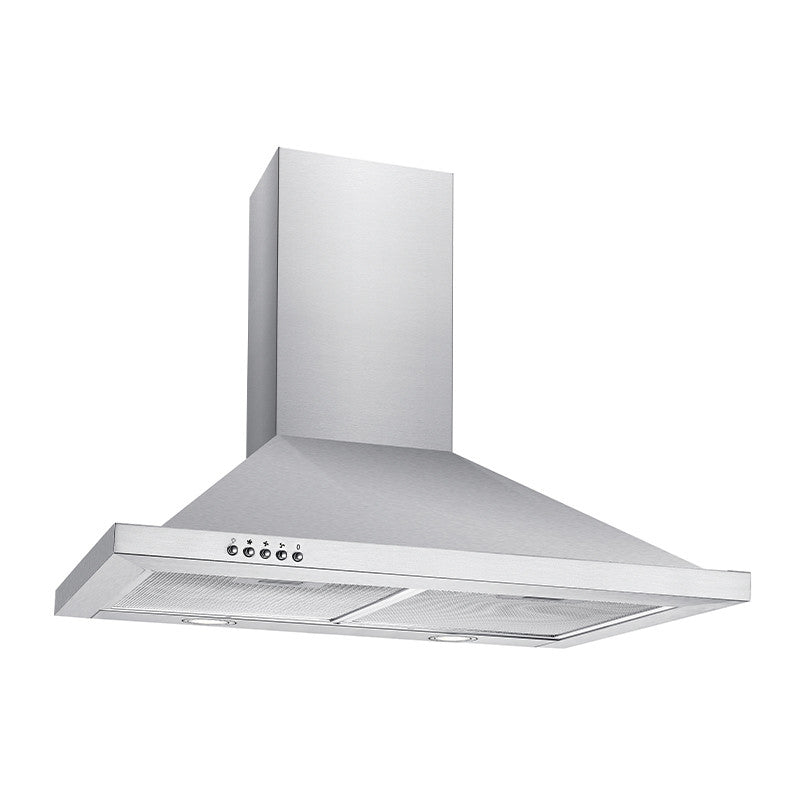 INALTO Premium 60cm Stainless Steel Canopy Rangehood — Stainless Steel