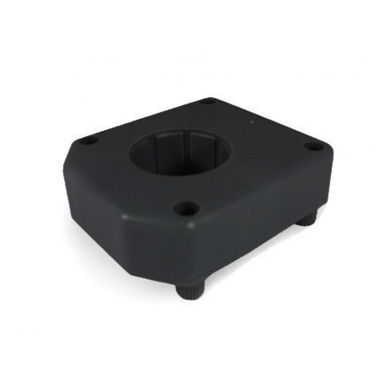4-pin Knock-in Titus Leg Top without Lip — Black