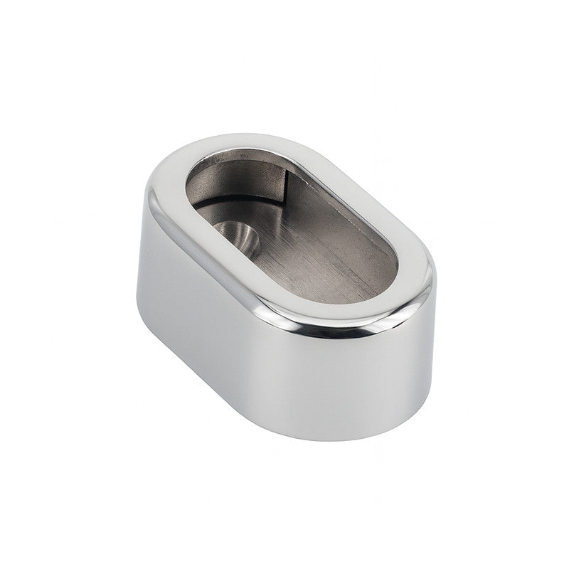 End Bracket — Chrome