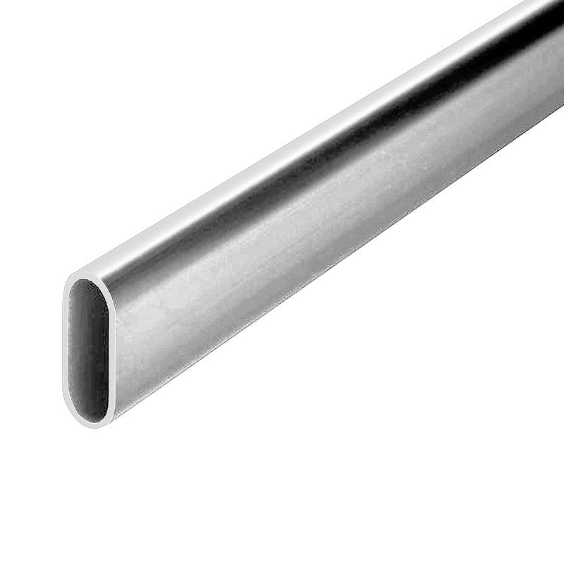 Oval Hanging Rail — Chrome