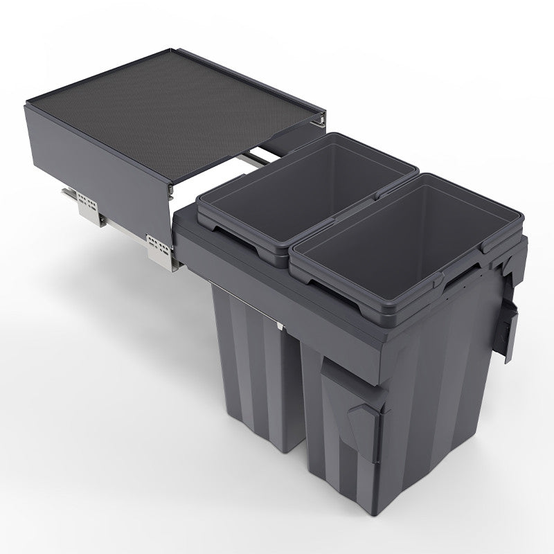Kosara Soft Close Waste Bin — Anthracite