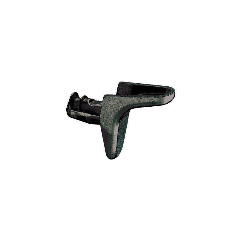 5 mm Titus Shelf Support with Spike — TeraBlack